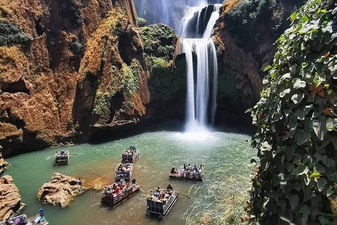 Ouzoud Waterfalls Landscape